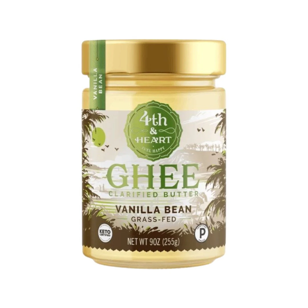 4th Heart Vanilla Bean Ghee 9oz