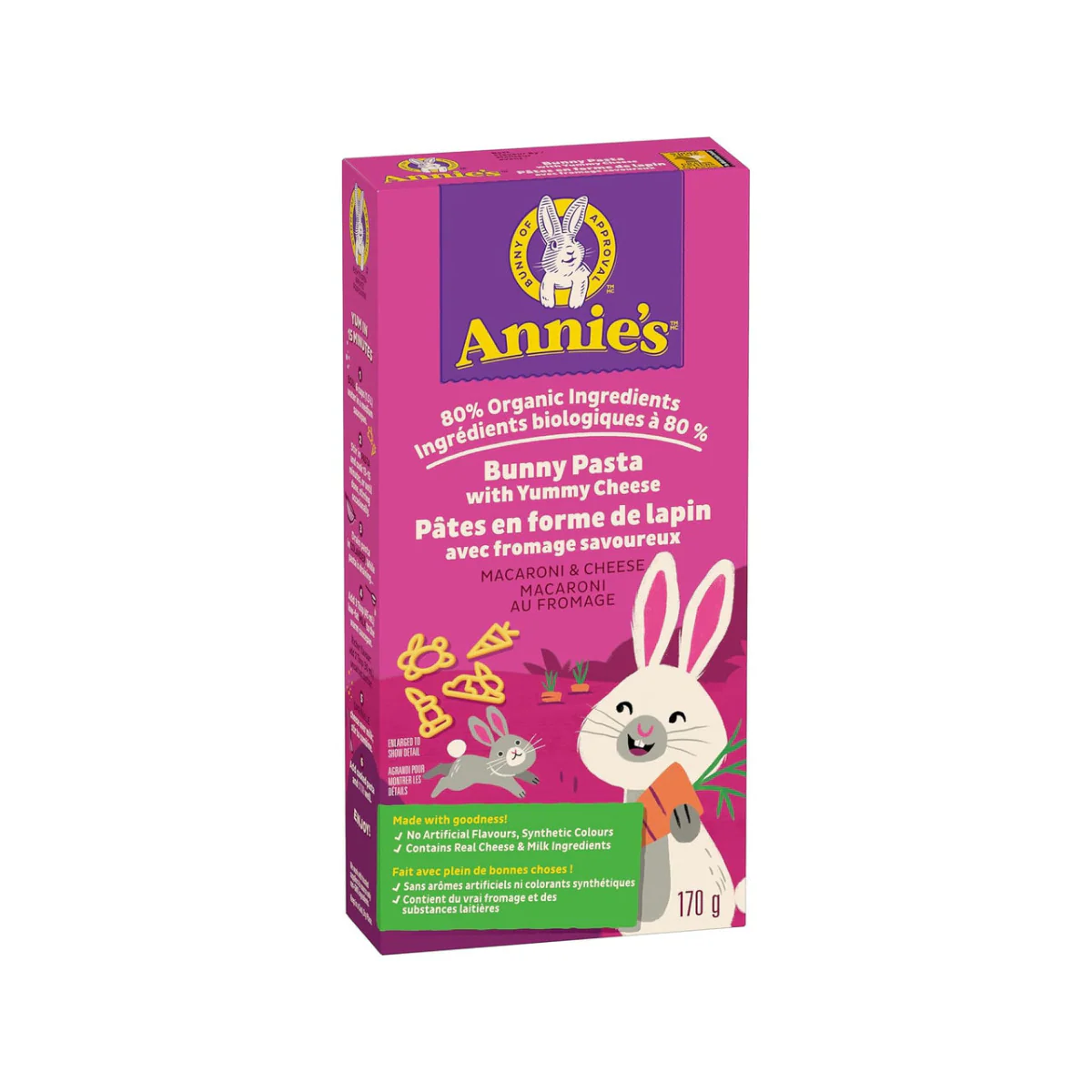Annie's Homegrown Macaroni & Cheese Bunny Pasta - Image 4