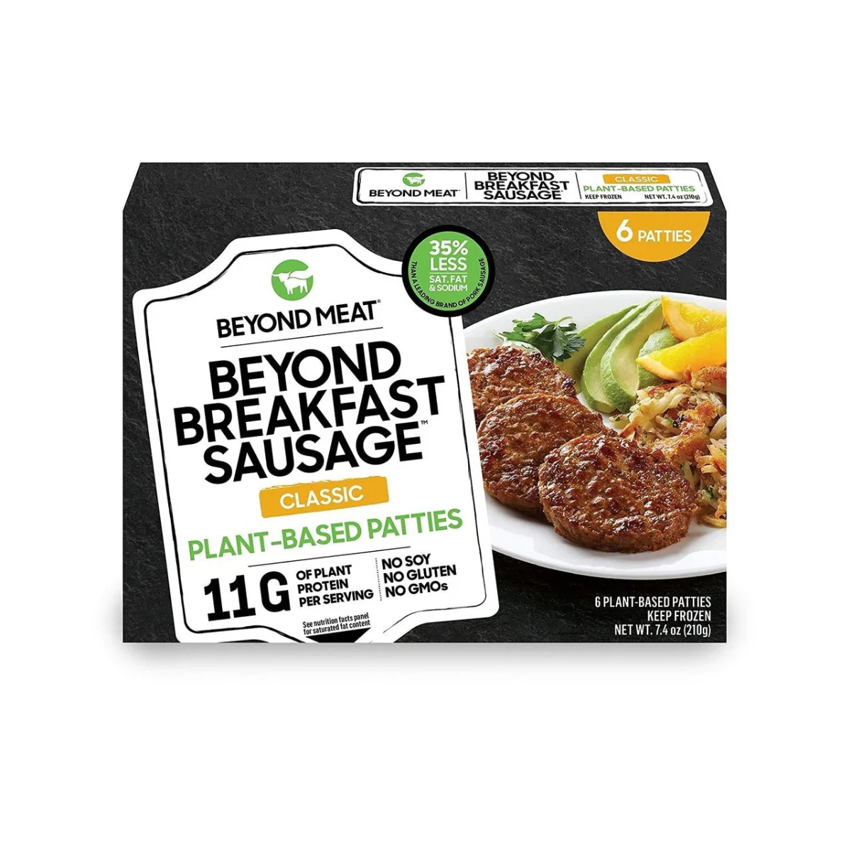 Beyond Meat Sausage Breakfast Classic 6c