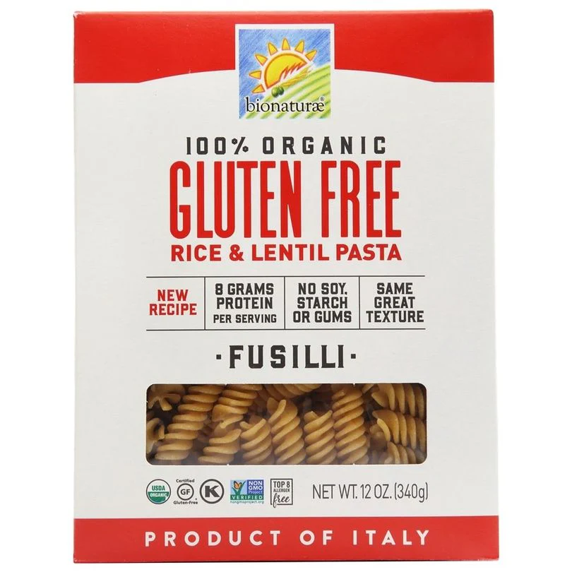 Bionaturae Pasta Fusilli GF OG 12oz