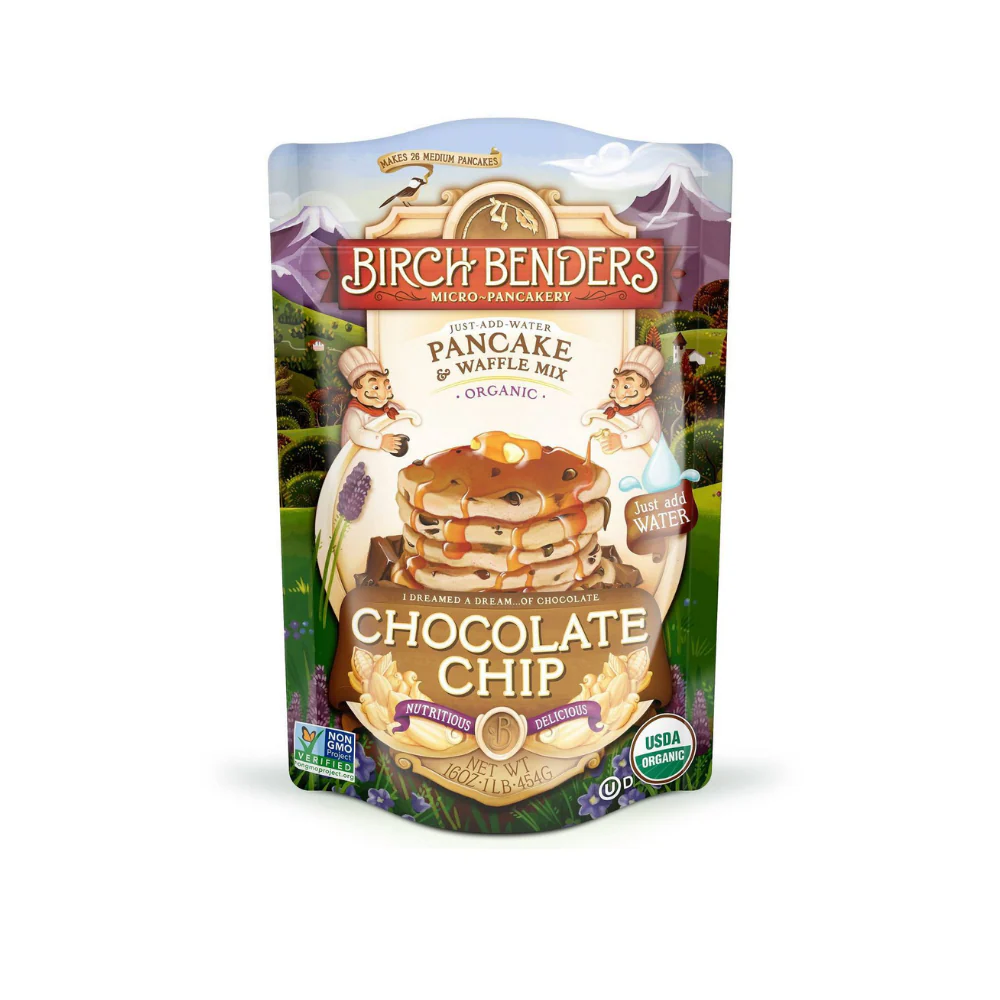 Birch Benders Chocolate Chip Pancake and Waffle Mix 16oz