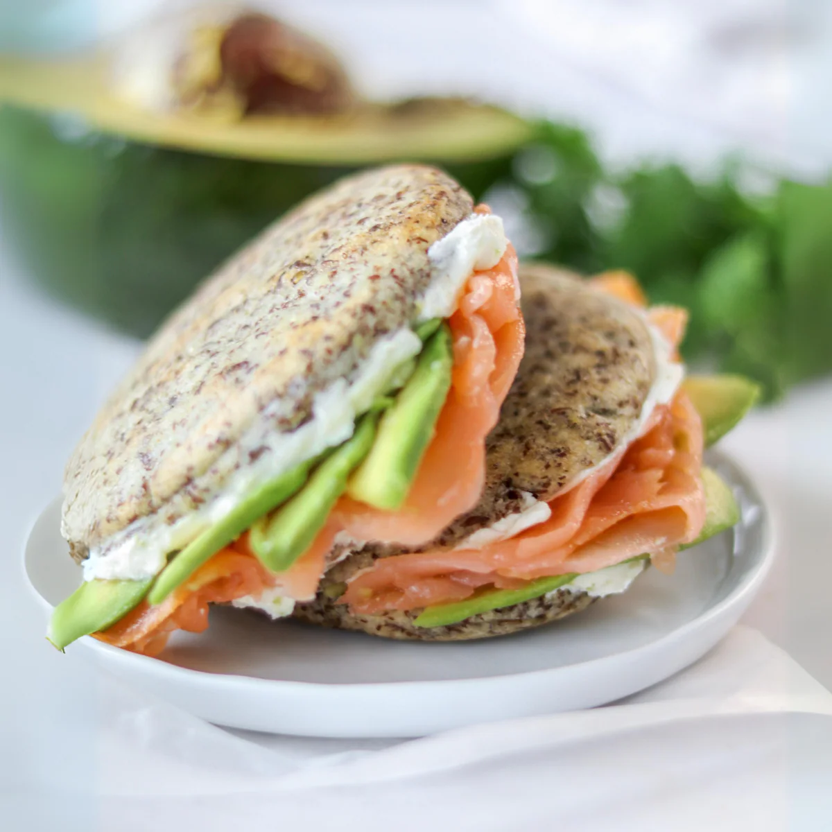 BITES Arepa Salmon Aguacate