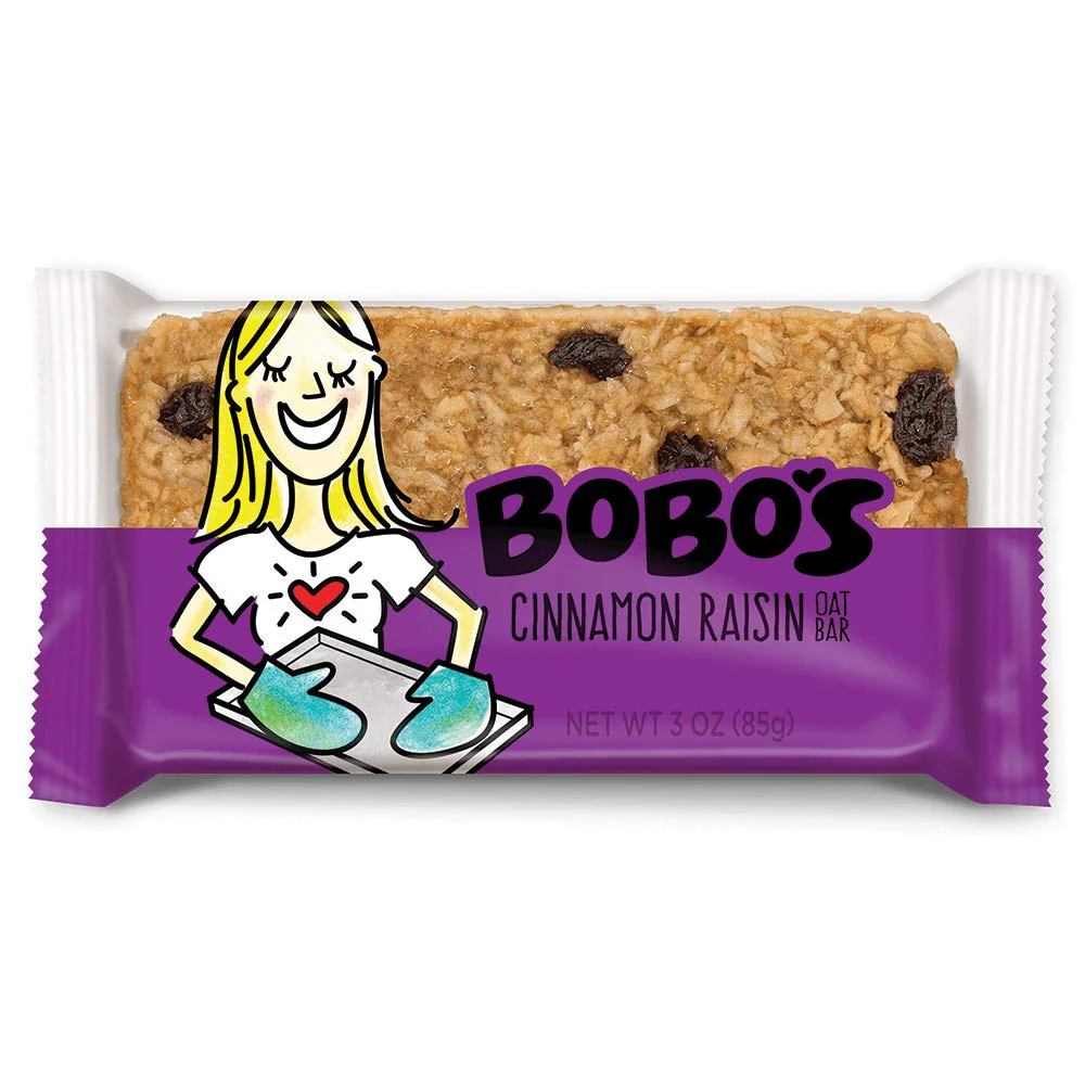 Bobo's Bar Oat Cinnamon Raisin 3oz