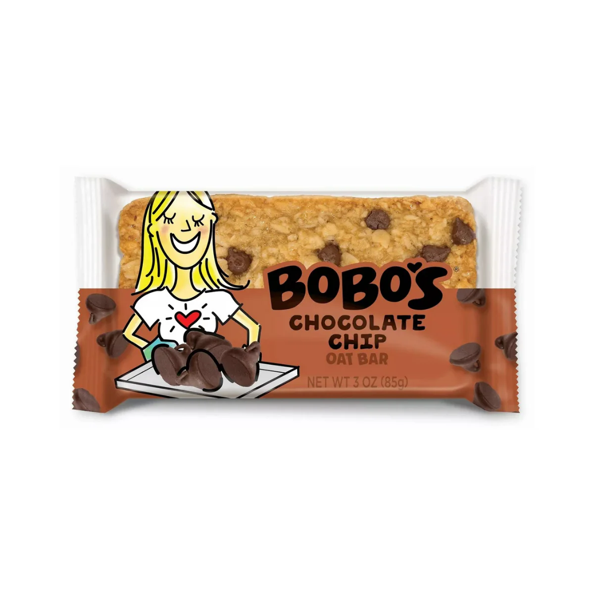 Bobo's Chocolate Chip Oat Bar 3oz