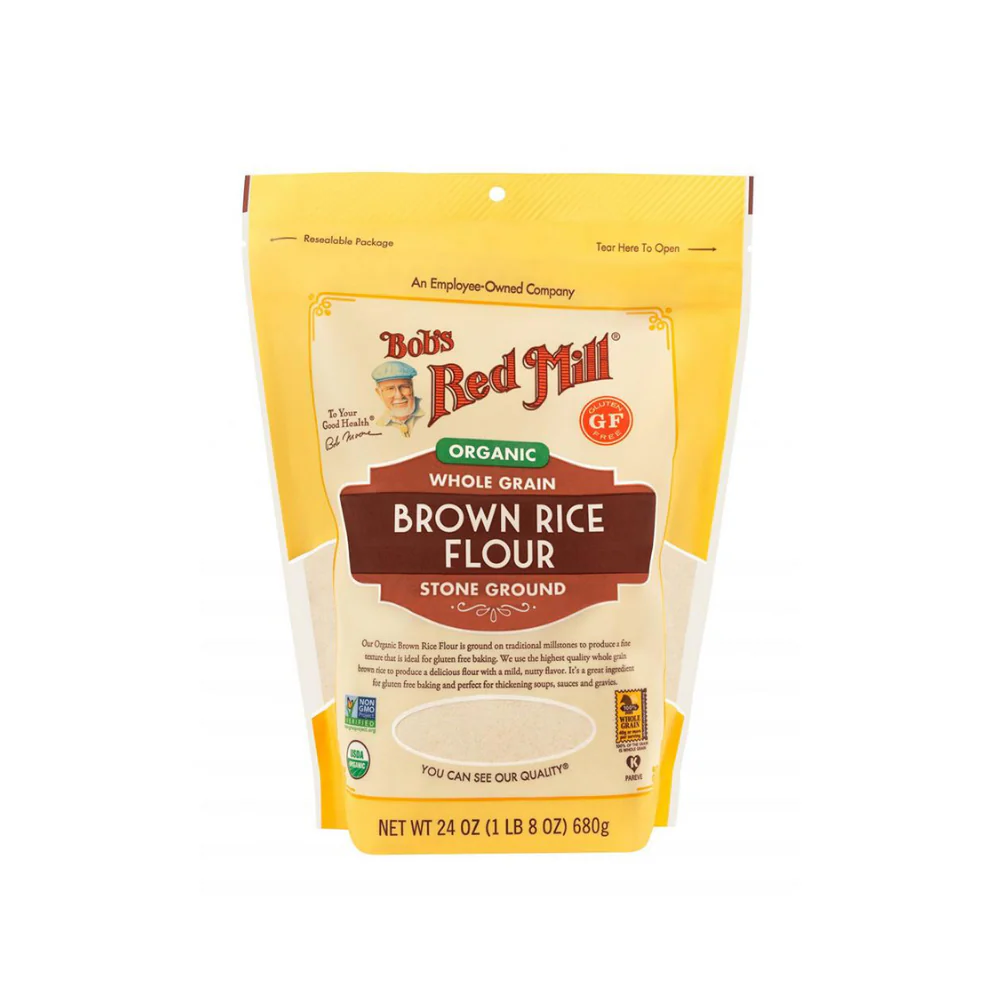 Bob's Red Mill Flour Rice Brown 24oz