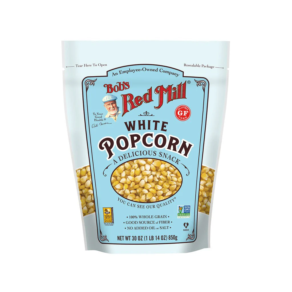 Bob's Red Mill Grain Popcorn White 30oz