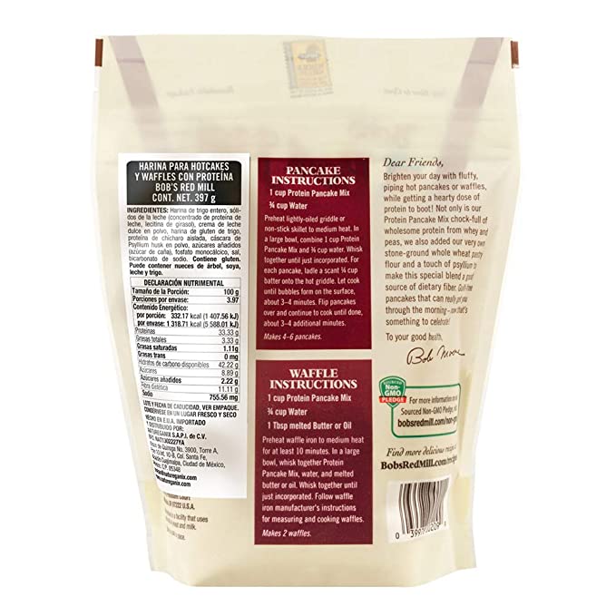 Bob's Red Mill Mix Pancake Protein 14oz - Image 2
