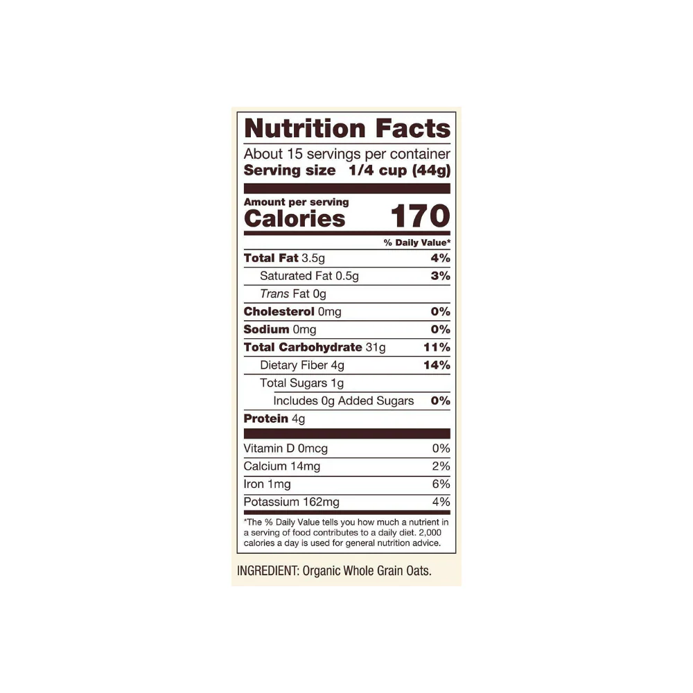 Bob's Red Mill Oats Steel Cut OG 24oz - Image 2