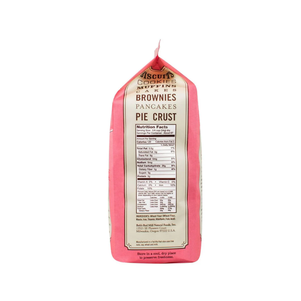 Bob's Red Mill Unbleached White Fine Pastry Flour - Image 2