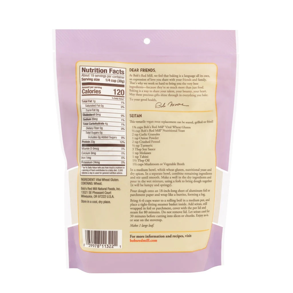 Bob's Red Mill Vital Wheat Gluten Flour 20oz - Image 2
