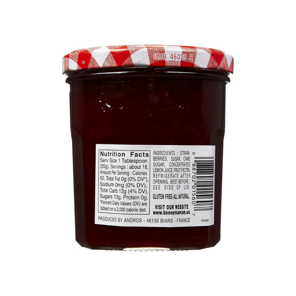 Bonne Maman Spread Preserve Strawberry 13oz - Image 2