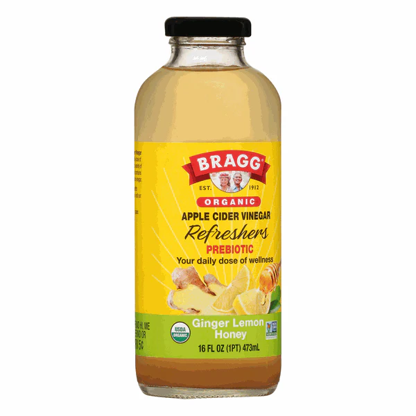 Bragg Drink Apple Cider Vinegar Ginger Spice OG 16oz