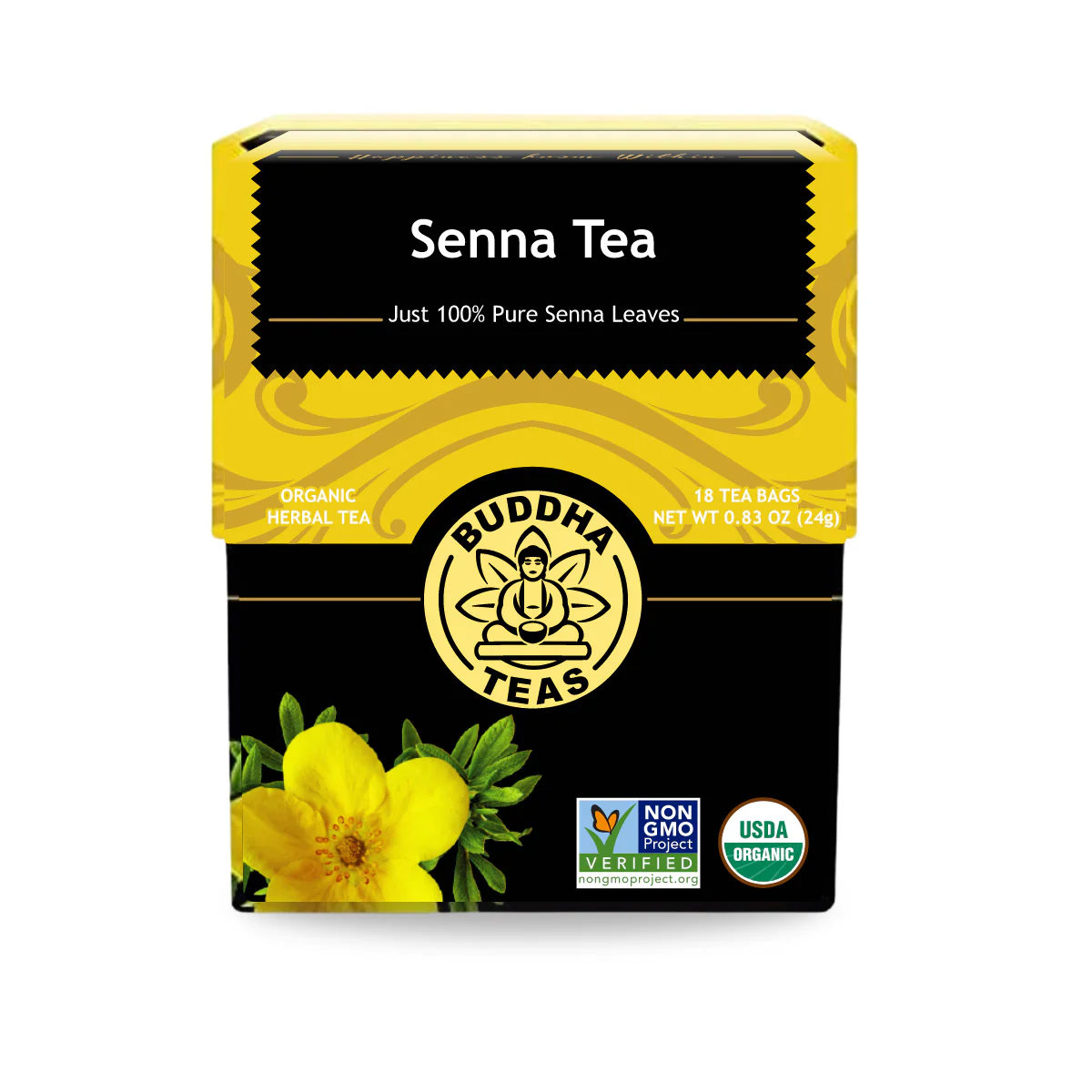 Buddha Teas Organic Senna Tea 18 c - Image 3