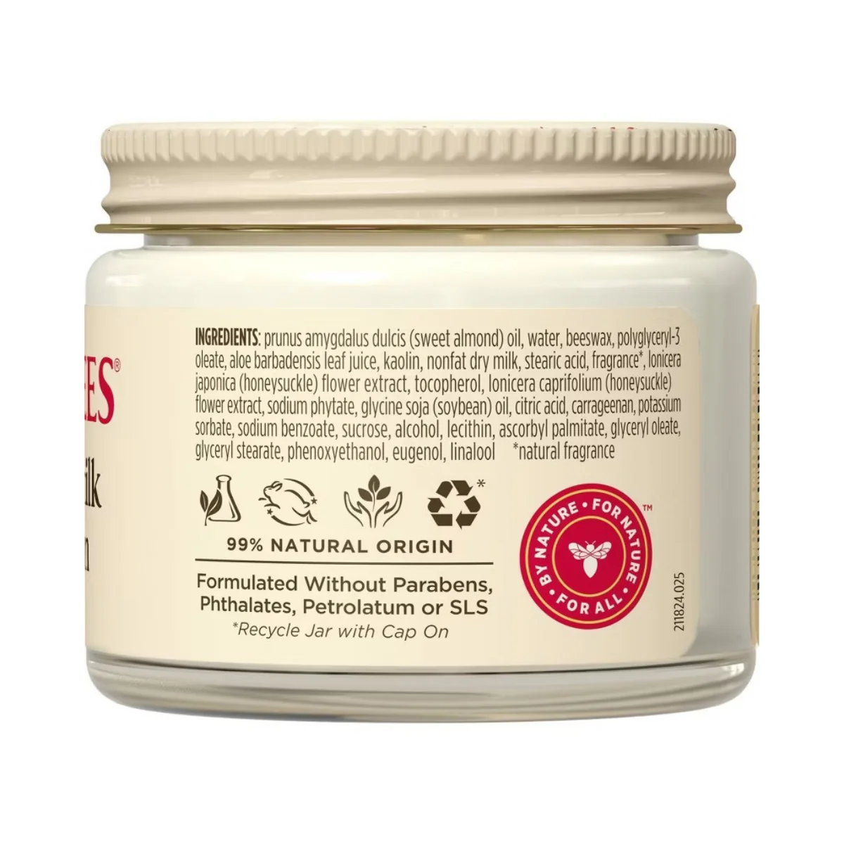 Burt's Bees Almond & Milk Hand Cream 2oz - Image 2