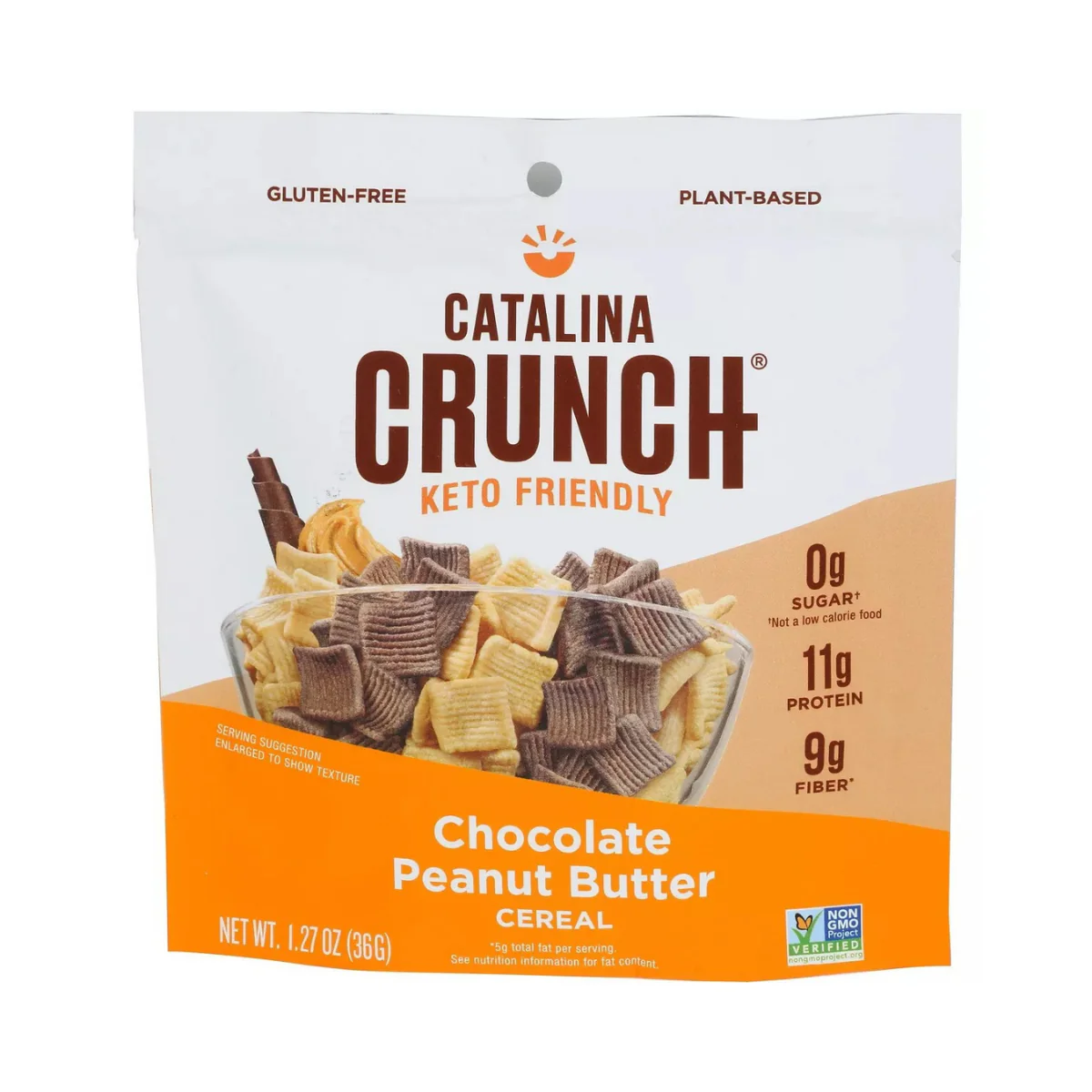 Catalina Crunch Chocolate Peanut Butter Cereal 1.27 oz