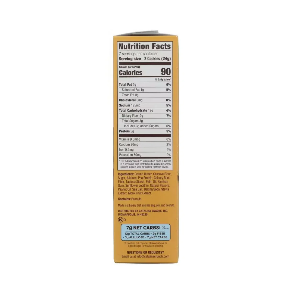 Catalina Crunch Peanut Butter Sandwich Cookie 5.9 oz - Image 2