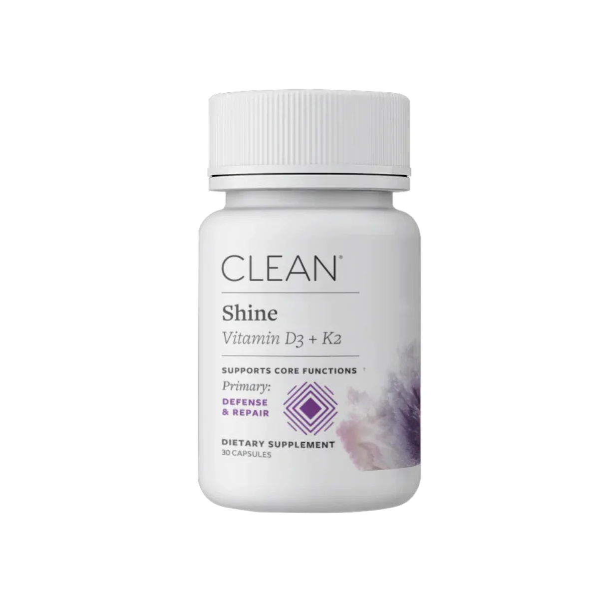CLEAN Shine Vitamins D3 + K2 30c
