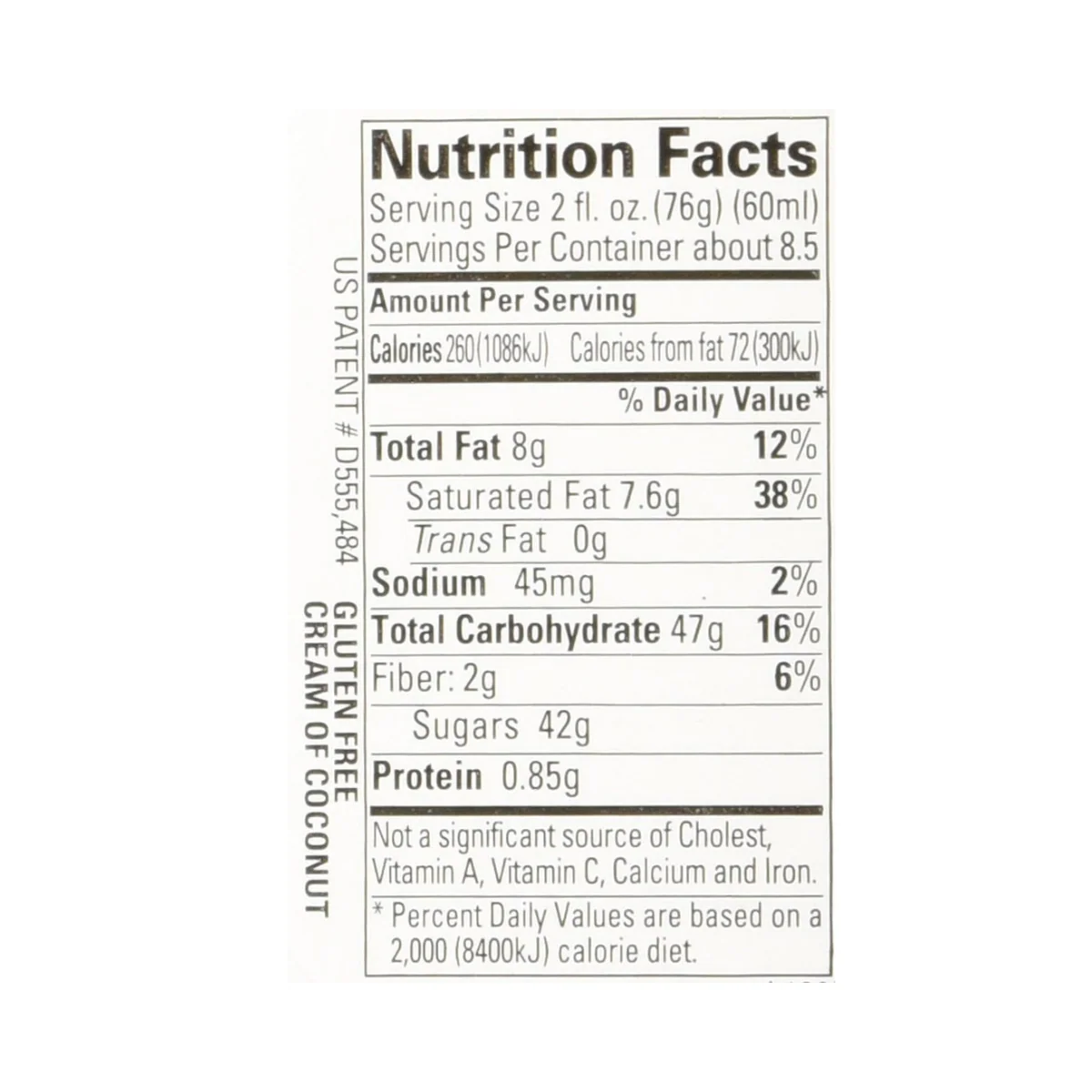 Coco Real Cream of Coconut Drink Mix 16.9fl oz - Image 2