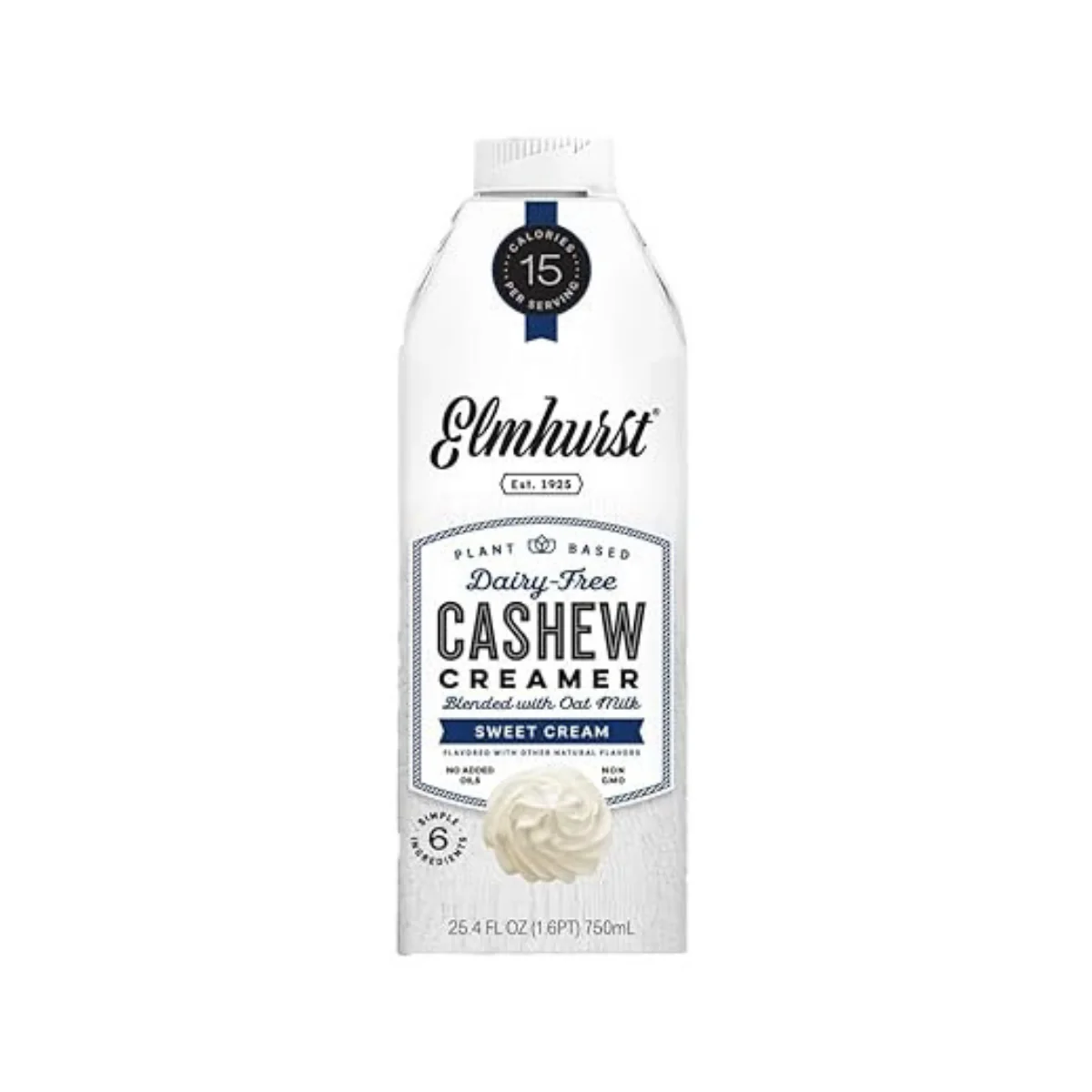 Elmhurst Cashew Sweet Cream Coffee Creamer 25.4fl oz