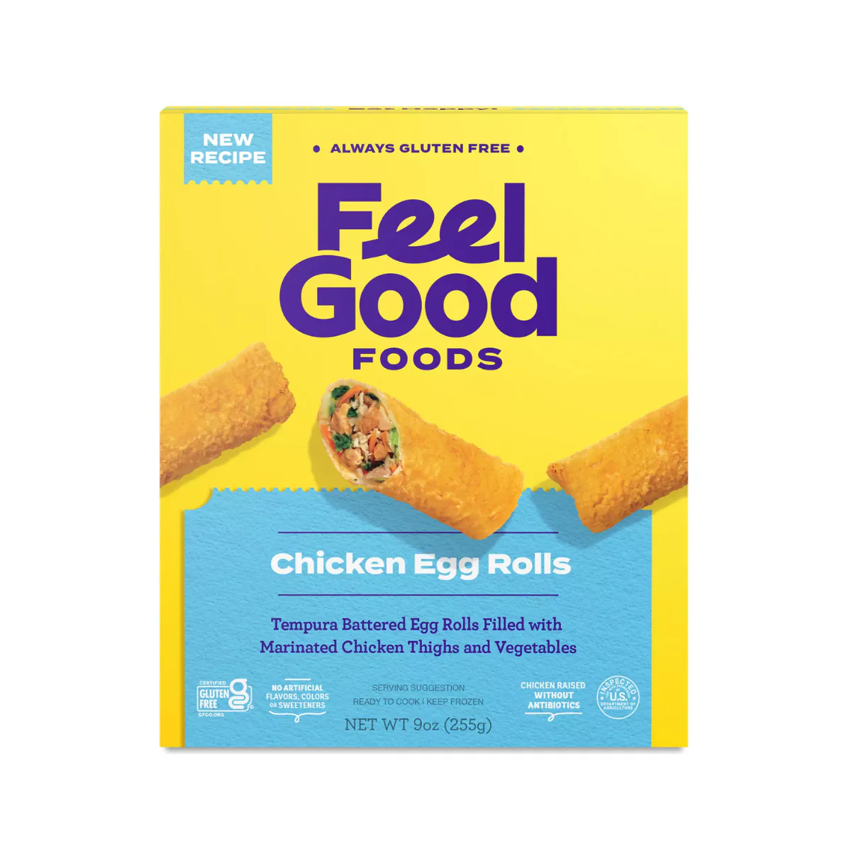 Feel Good Foods Chicken Egg Roll 9oz