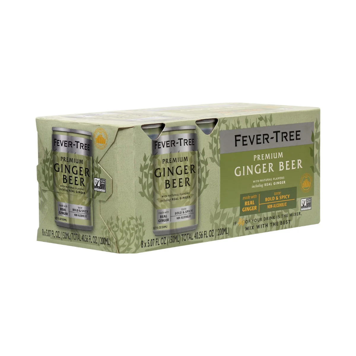 Fever-Tree Ginger Beer Bold & Spicy 8c