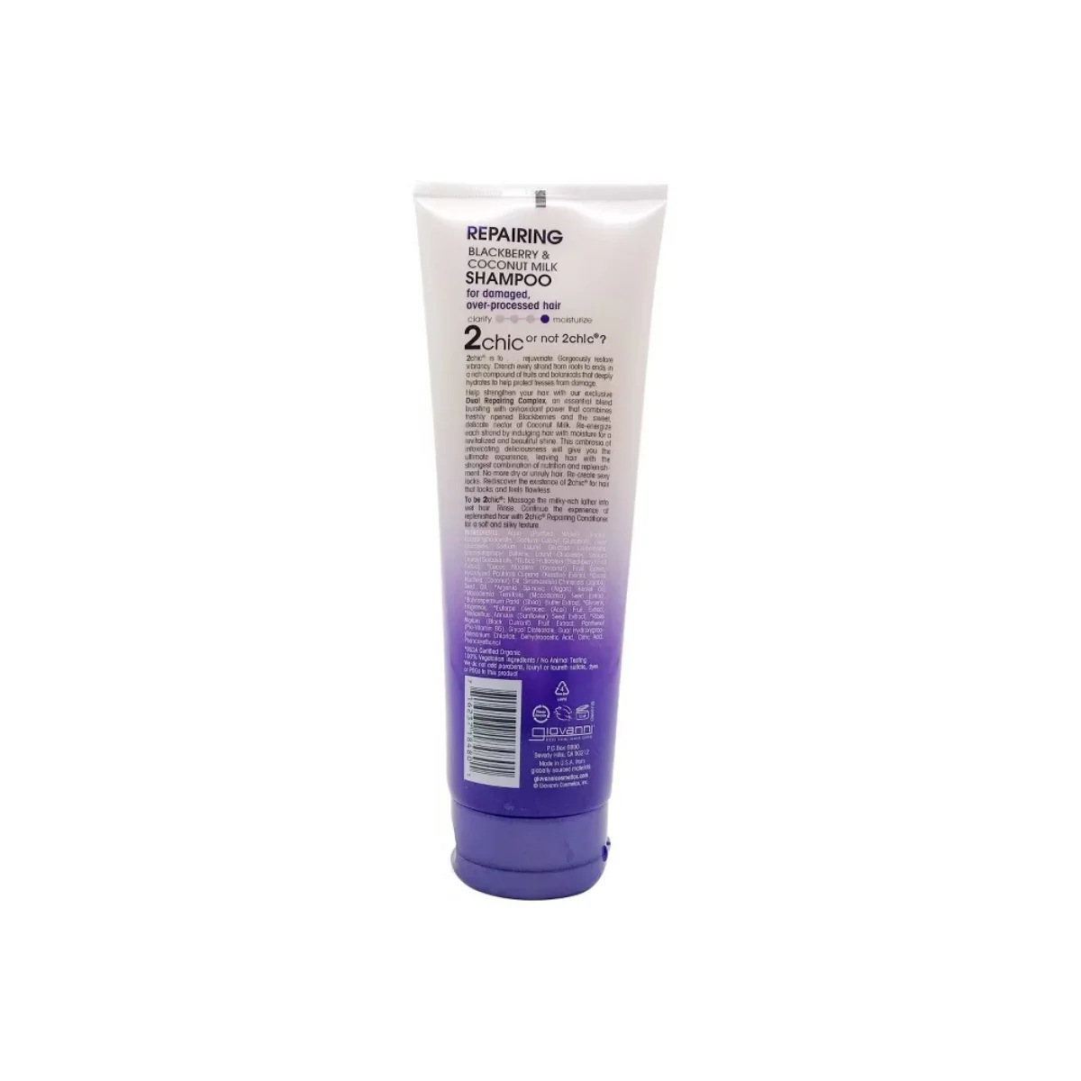 Giovanni 2Chic Repairing Conditioner Blackberry and Coconut Milk - Image 2