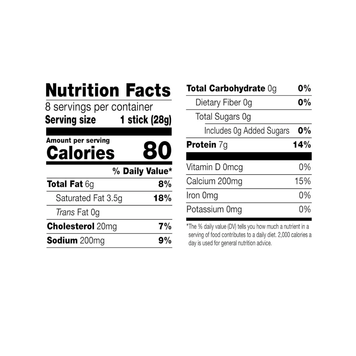Horizon Organic Mozzarella String Cheese 8c - Image 2