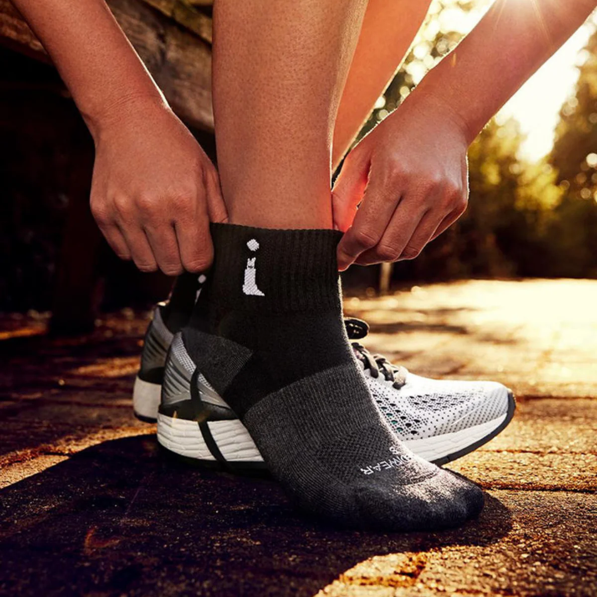 Incrediwear Unisex Active Ankle Socks White S - Image 14