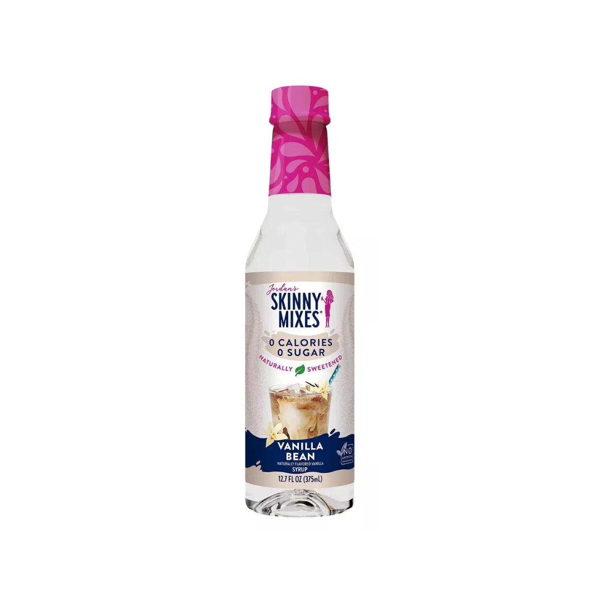 Jordan's Skinny Syrups Naturally Sweetened Skinny Syrups Vanilla Bean 12.7fl oz