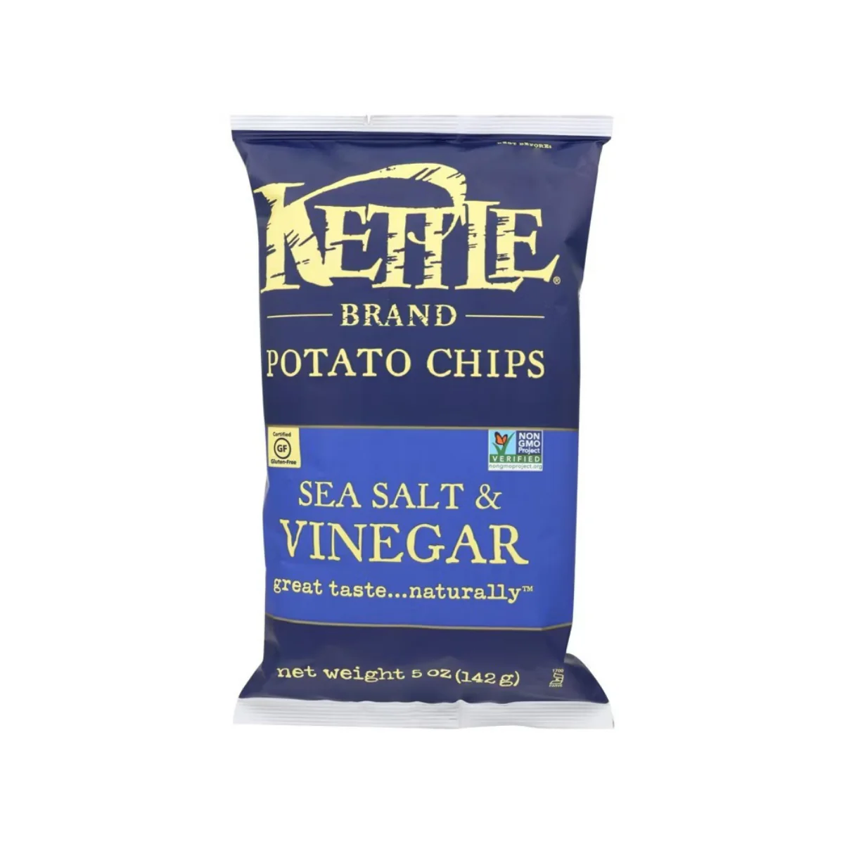 Kettle Brand Sea Salt and Vinegar Potato Chips 5oz
