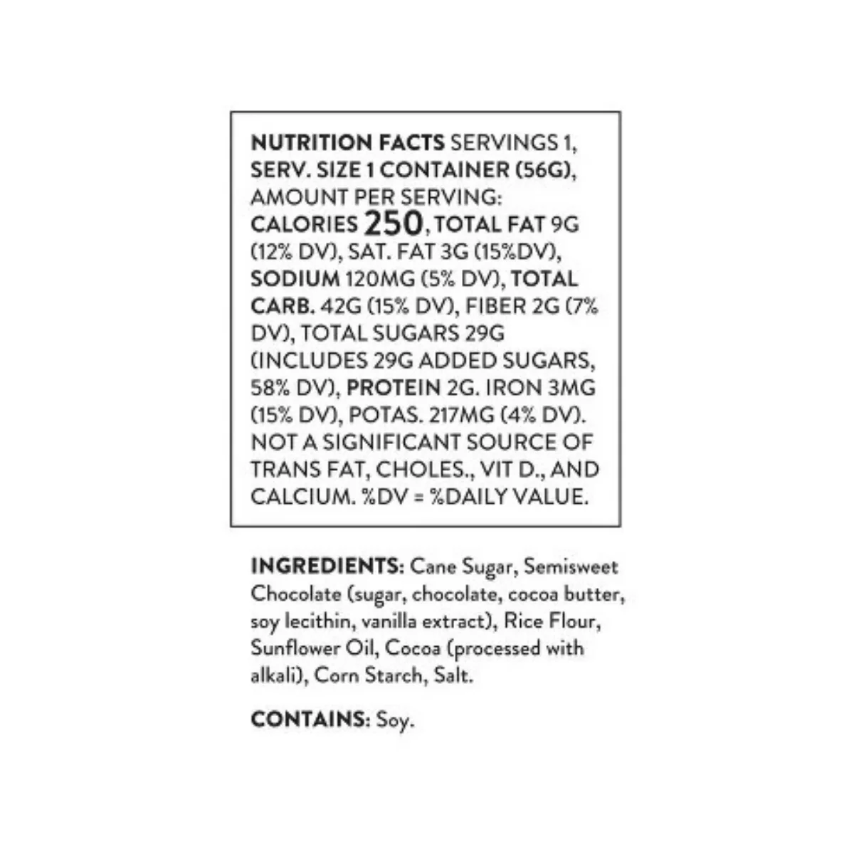 King Arthur Gluten Free Super Fudge Brownie Single Serve Mix 2oz - Image 2