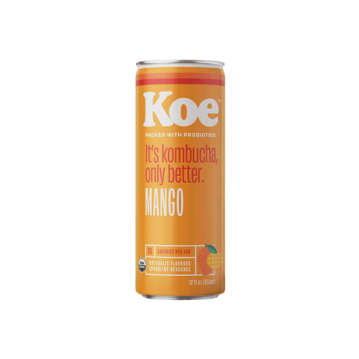 Koe Kombucha Mango OG 12oz