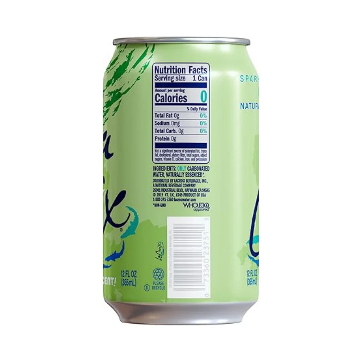 La Croix Sparkling Water Lime 12c - Image 2