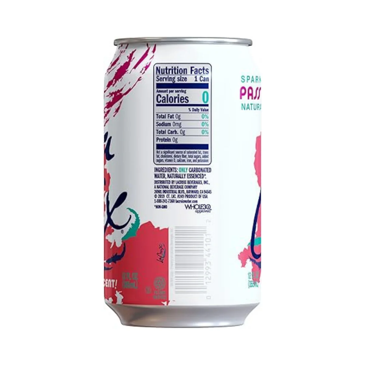 La Croix Sparkling Water Passion Fruit 12c - Image 2