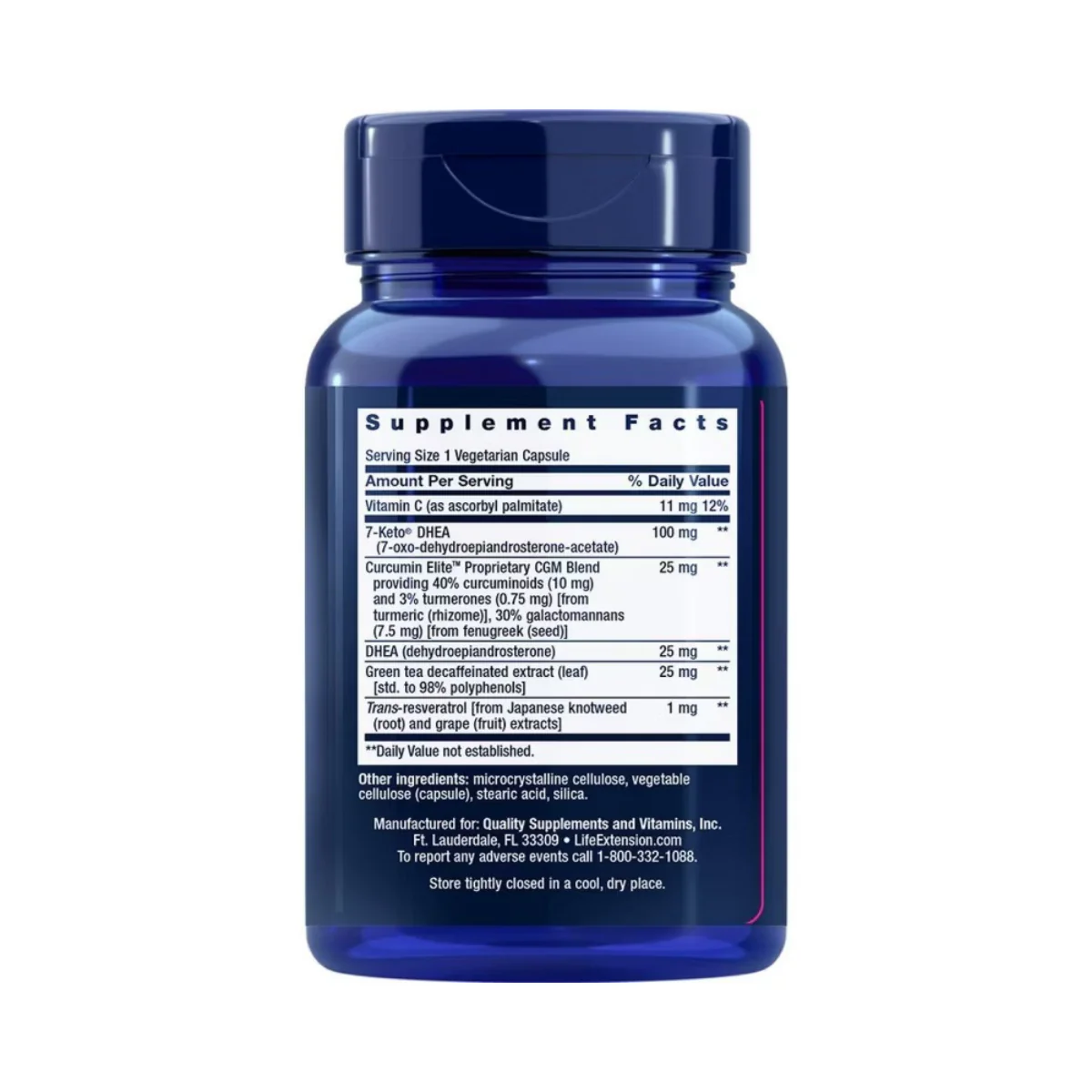 Life Extension DHEA Complete V 60c - Image 2
