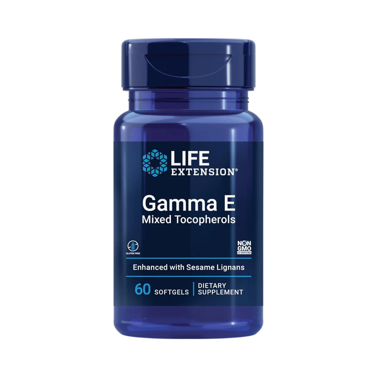 Life Extension Gamma E Mixed Tocopherols 60c