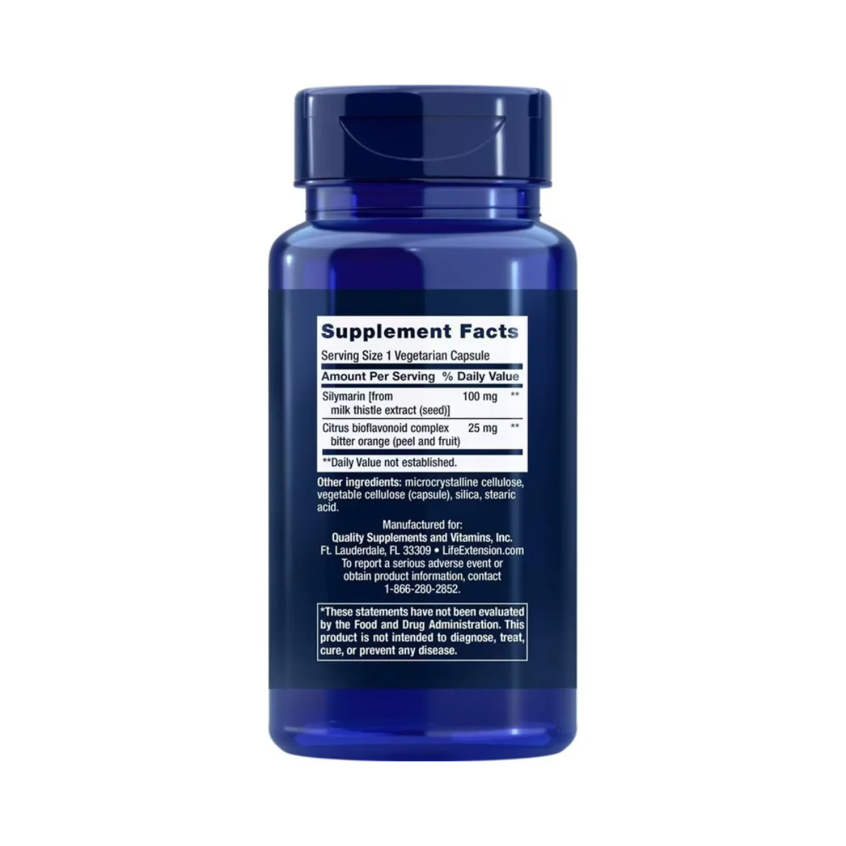 Life Extension Silymarin 100 mg 90c - Image 2