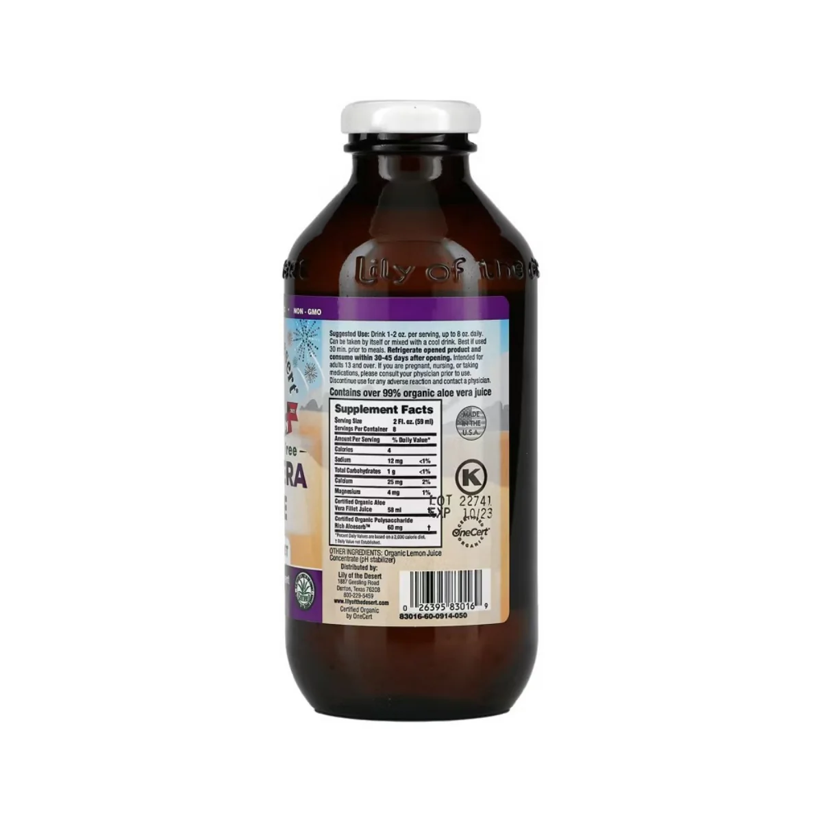 Lily of the Desert Aloe Vera Juice 16fl oz - Image 2