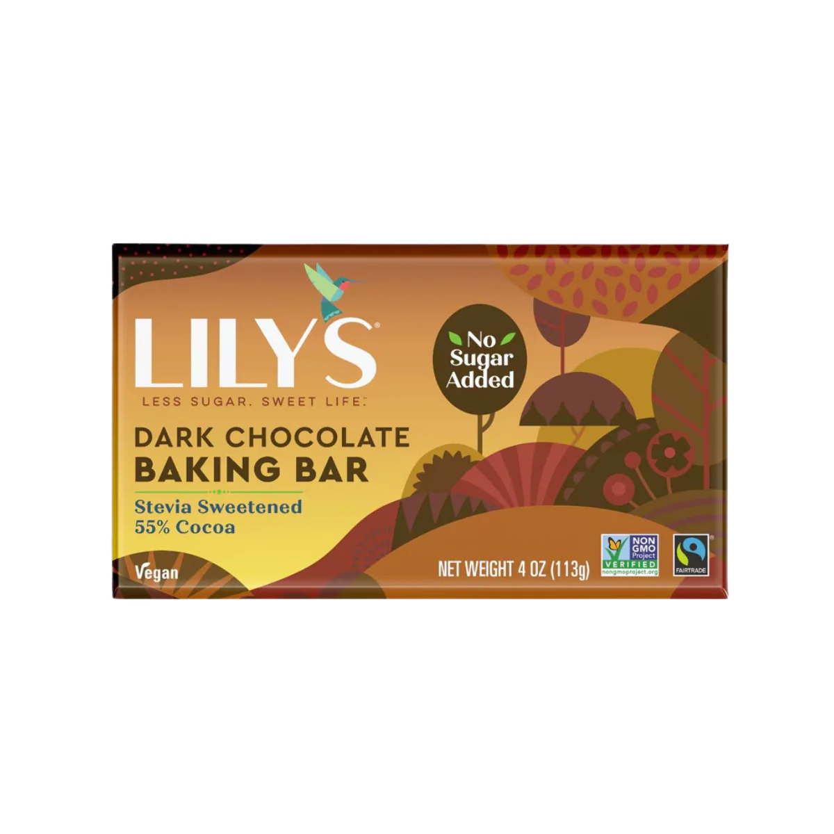 Lily's Premium Baking Bar Dark Chocolate 4 oz