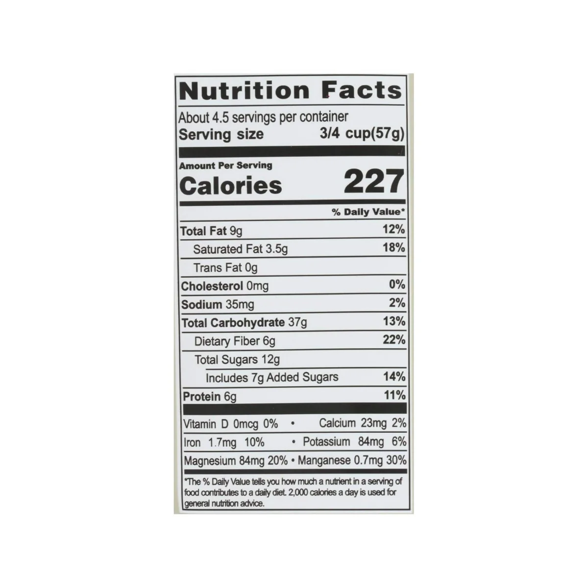 Living Intentions Superfood Cereal Cacao Crunch 9 oz - Image 2