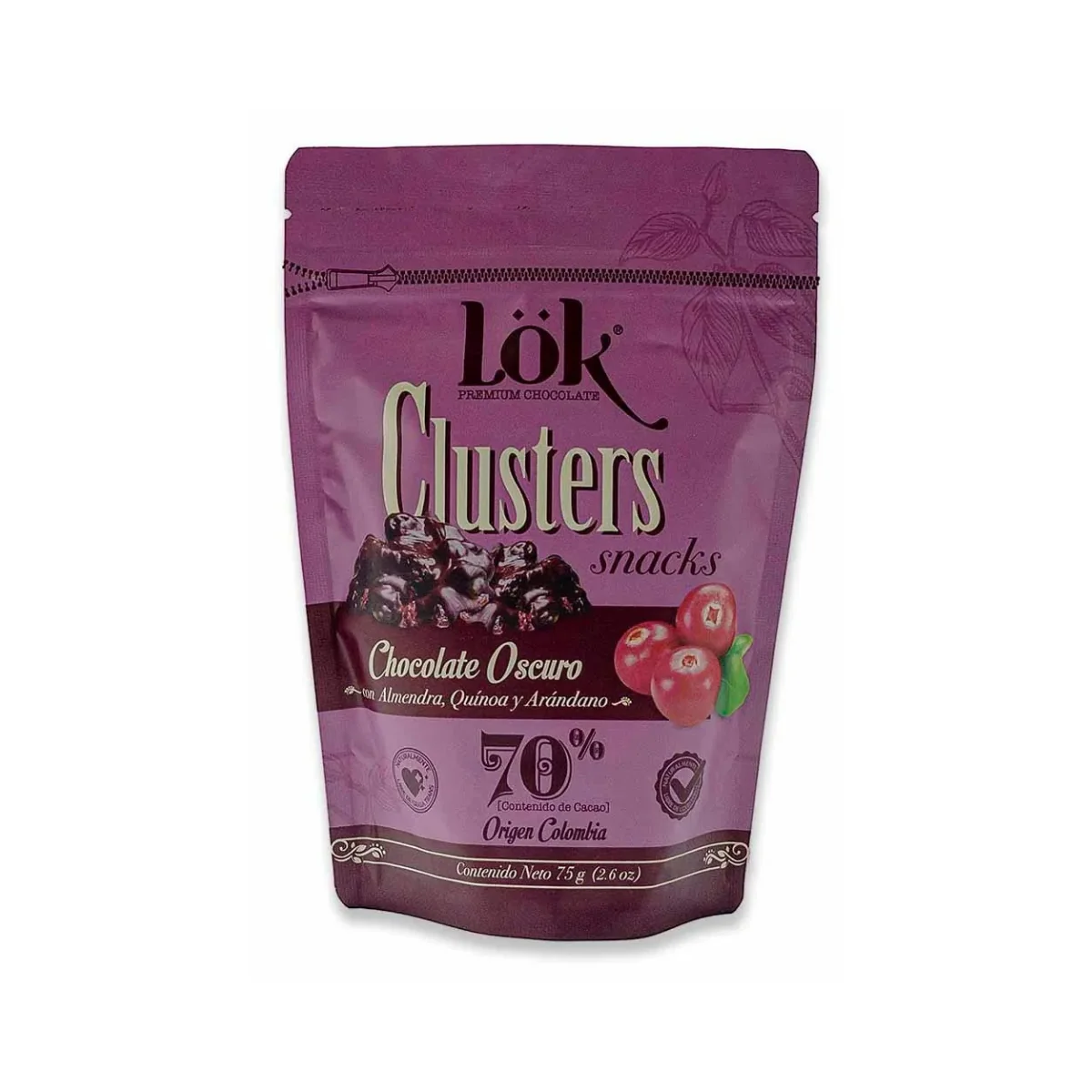 Lok Clusters Almendras Quinoa Arandano