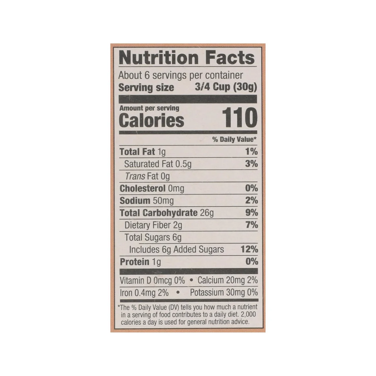 Lovebird Cereal Organic Grain Free Cinnamon 7oz - Image 2