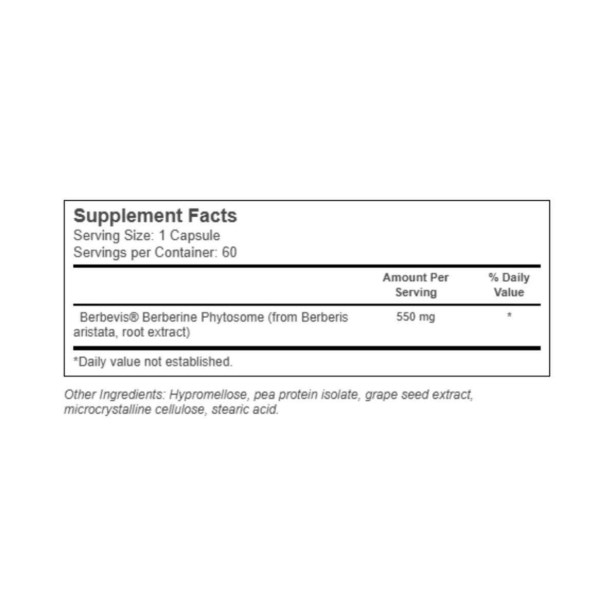 MegaFood Berberine Phytosome 60c - Image 2