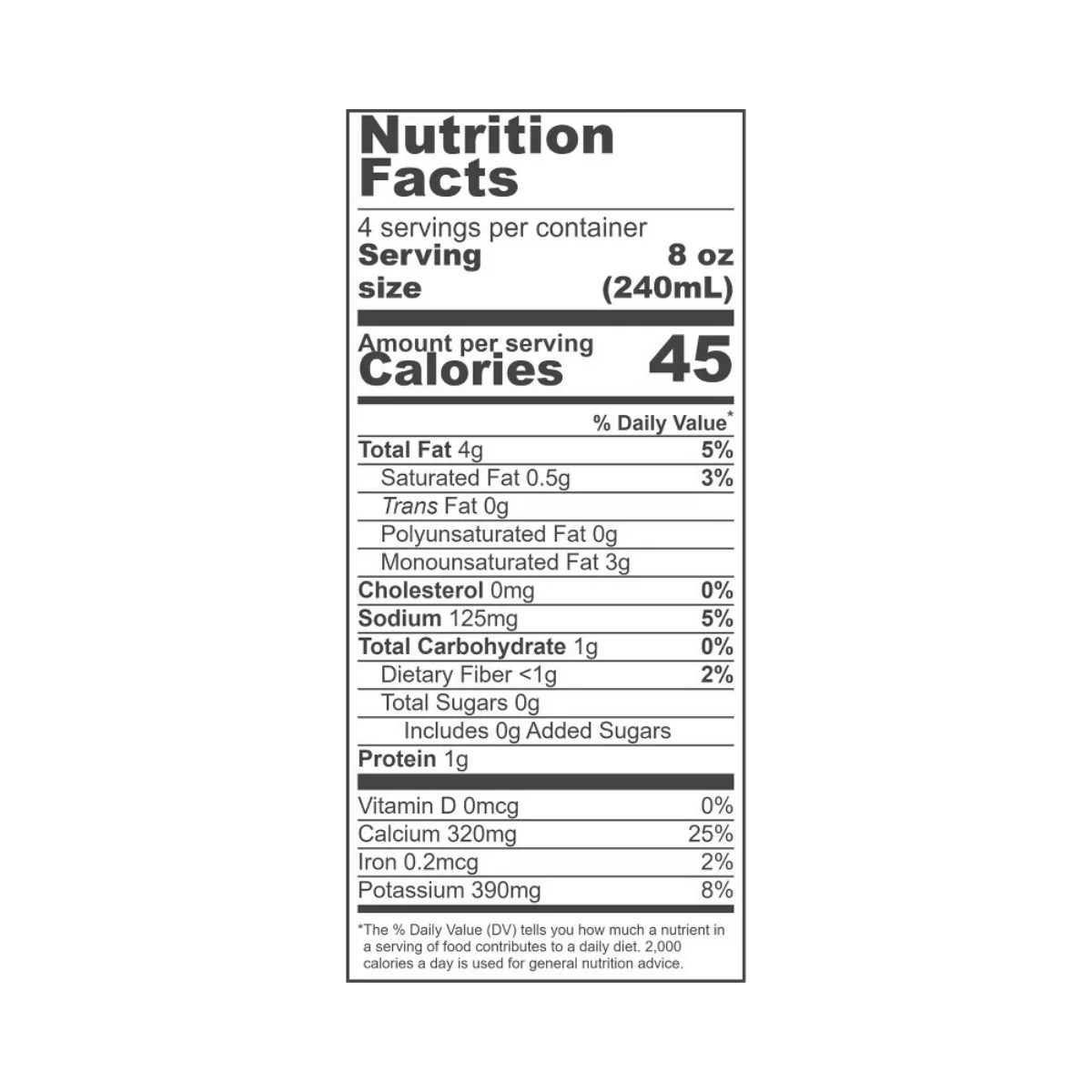 Milkadamia Unsweetened Barista Macadamia Milk 32 oz - Image 2