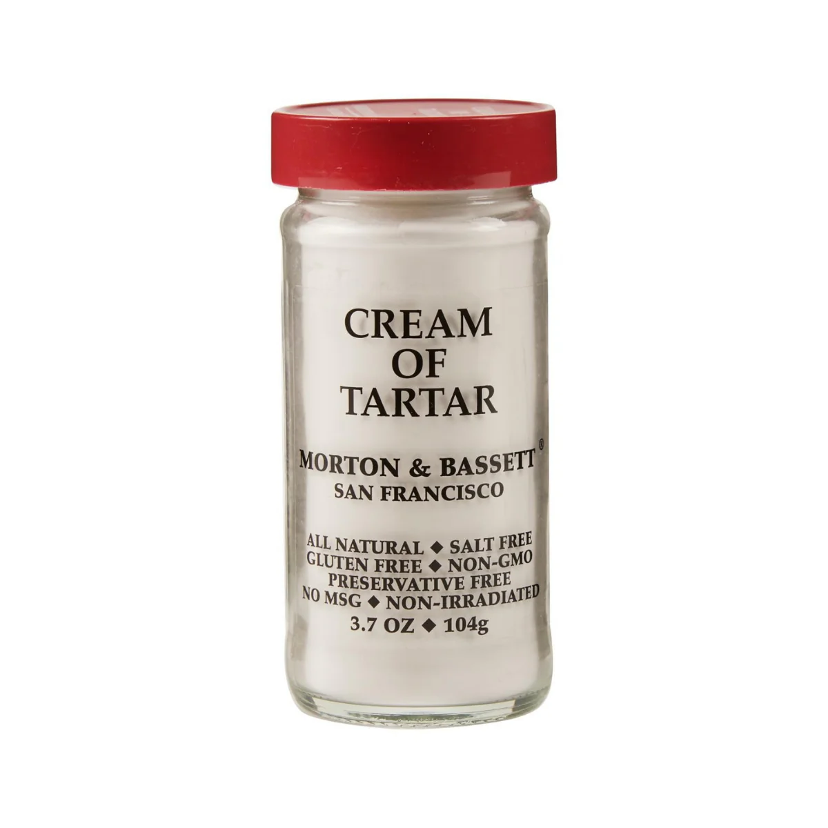 Morton & Bassett Cream Of Tartar 3.7oz