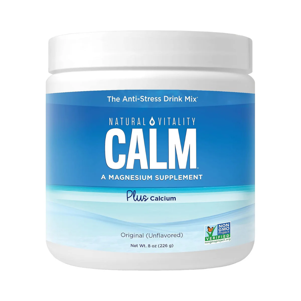 Natural Vitality Calm Plus Calcium Original 8 oz