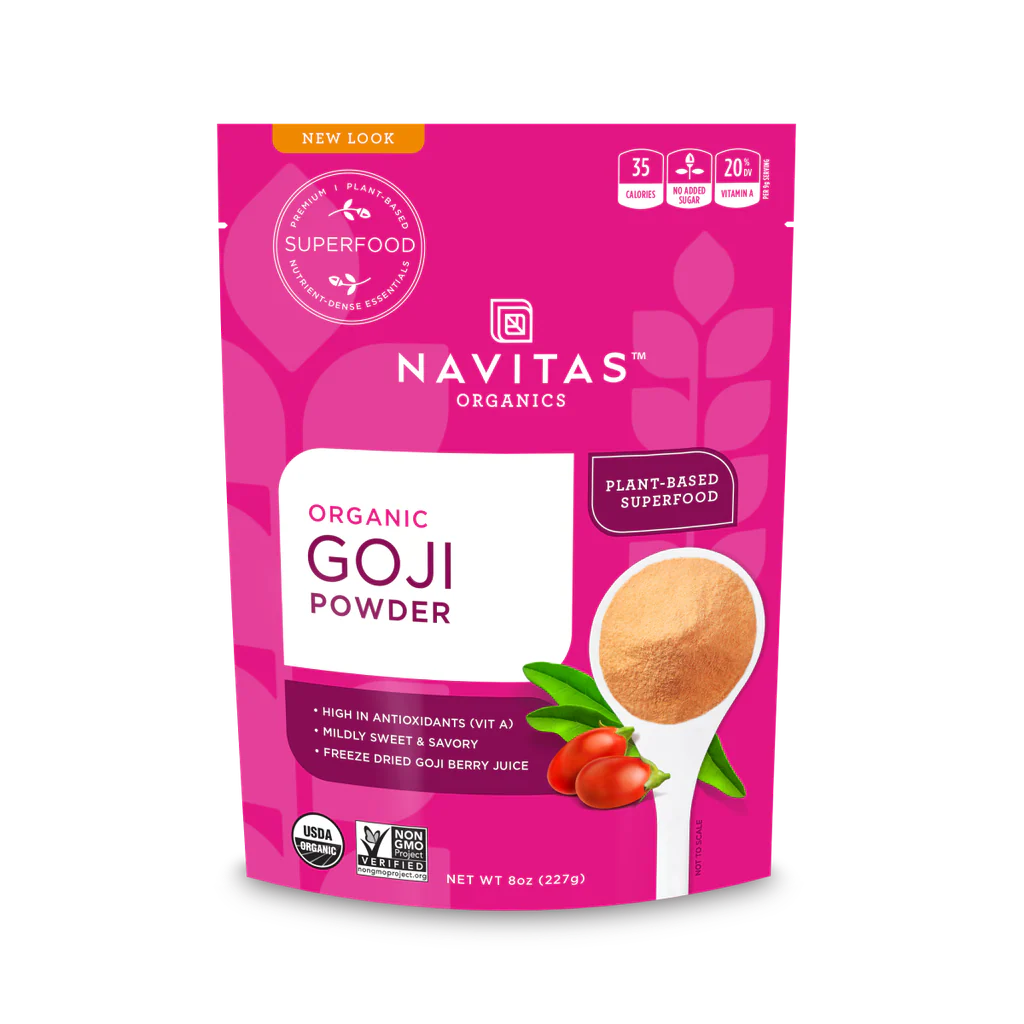 Navitas Goji Berries Sundried 8oz