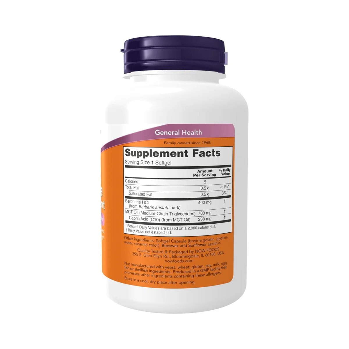 Now Berberine Glucose Support 90c - Image 2