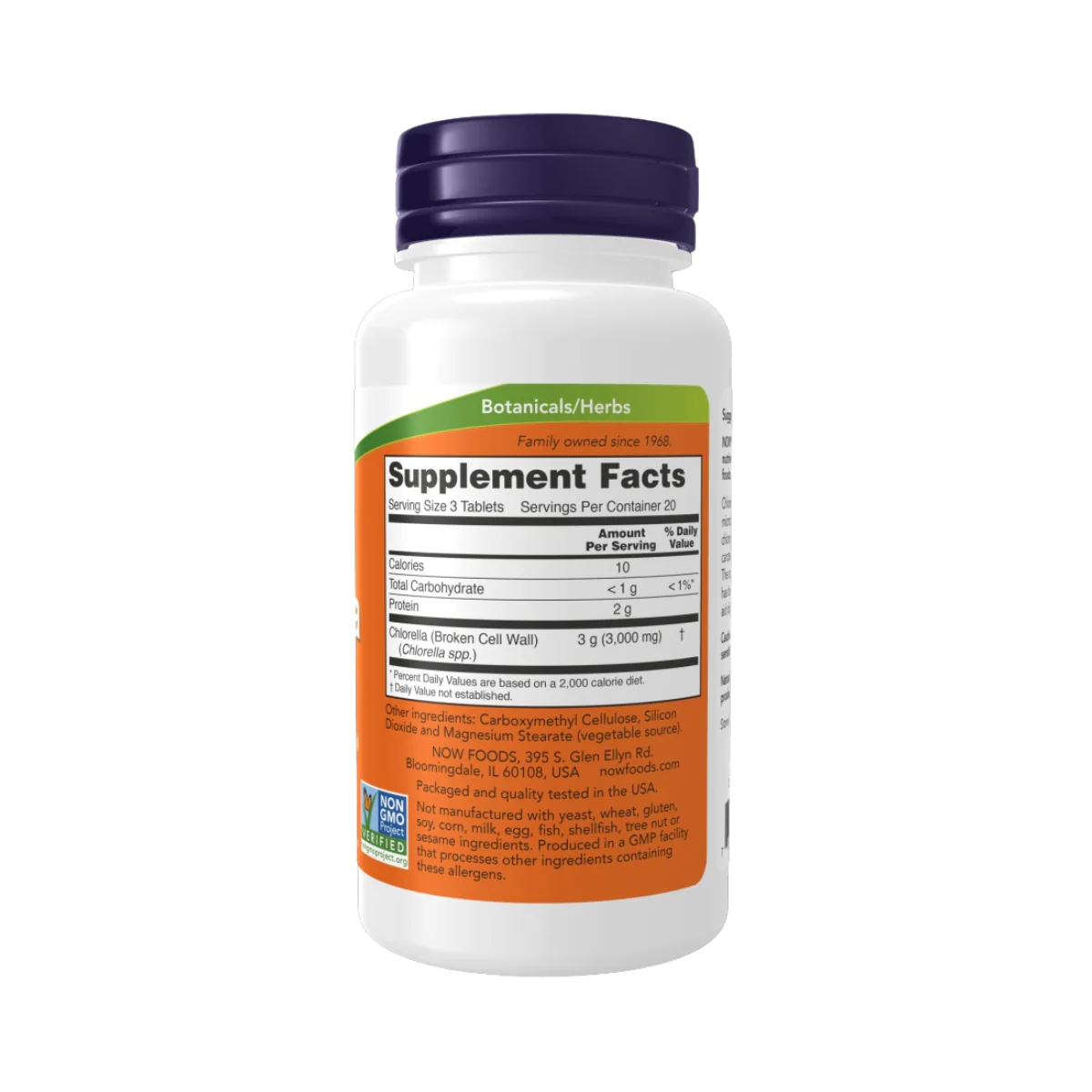 Now Chlorella 1000 mg 60c - Image 2