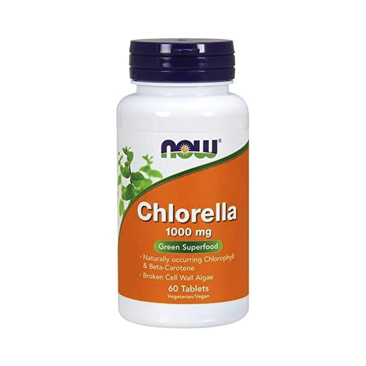 NOW Chlorella 1000mg 60c